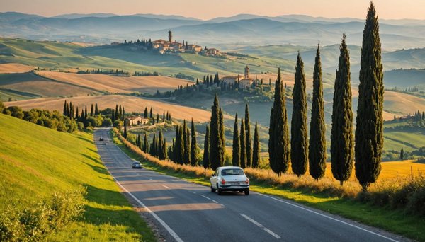 Itinéraire idéal pour un road trip en toscane sans voiture